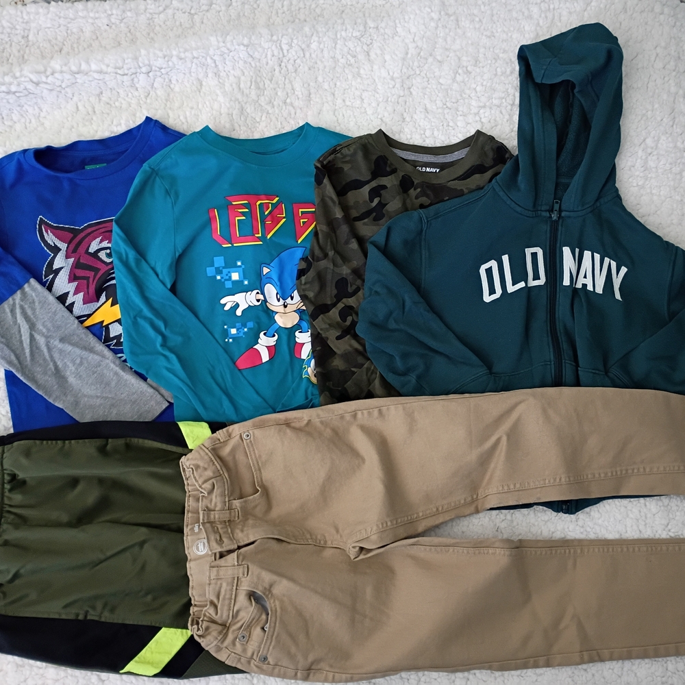 Old Navy Tan Kids Slim Khaki Pants